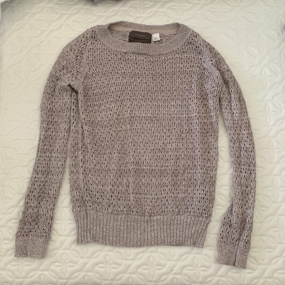 Guinevere Anthropologie knit sweater Sz XS